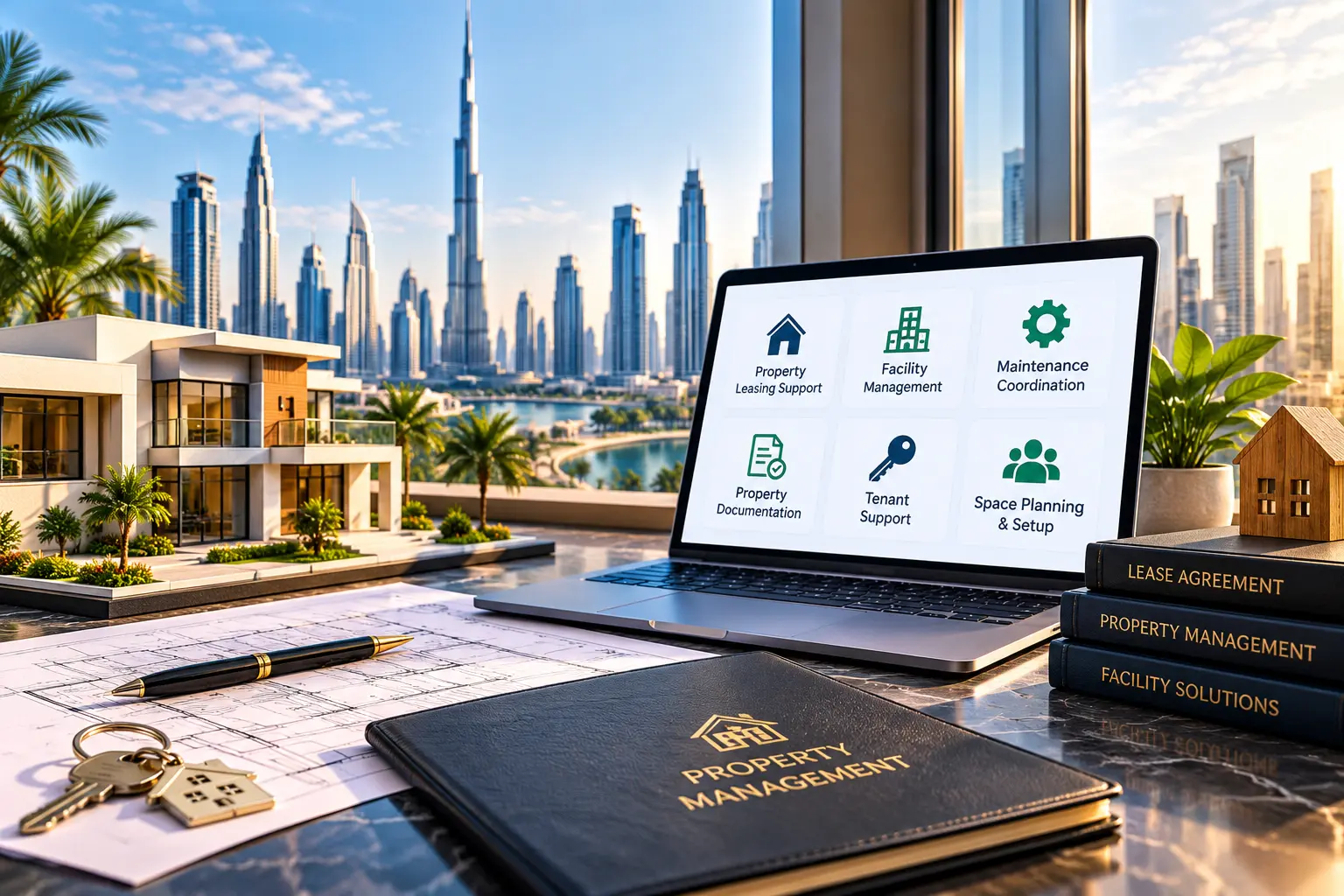 Business real estate and Ejari support in Dubai